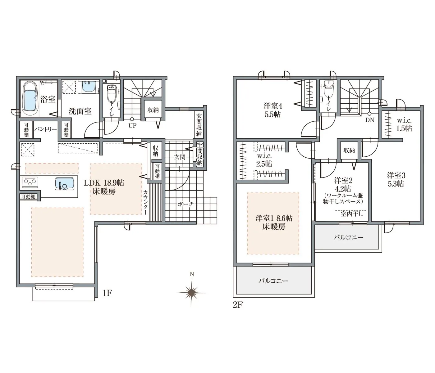 No.2 間取り図
