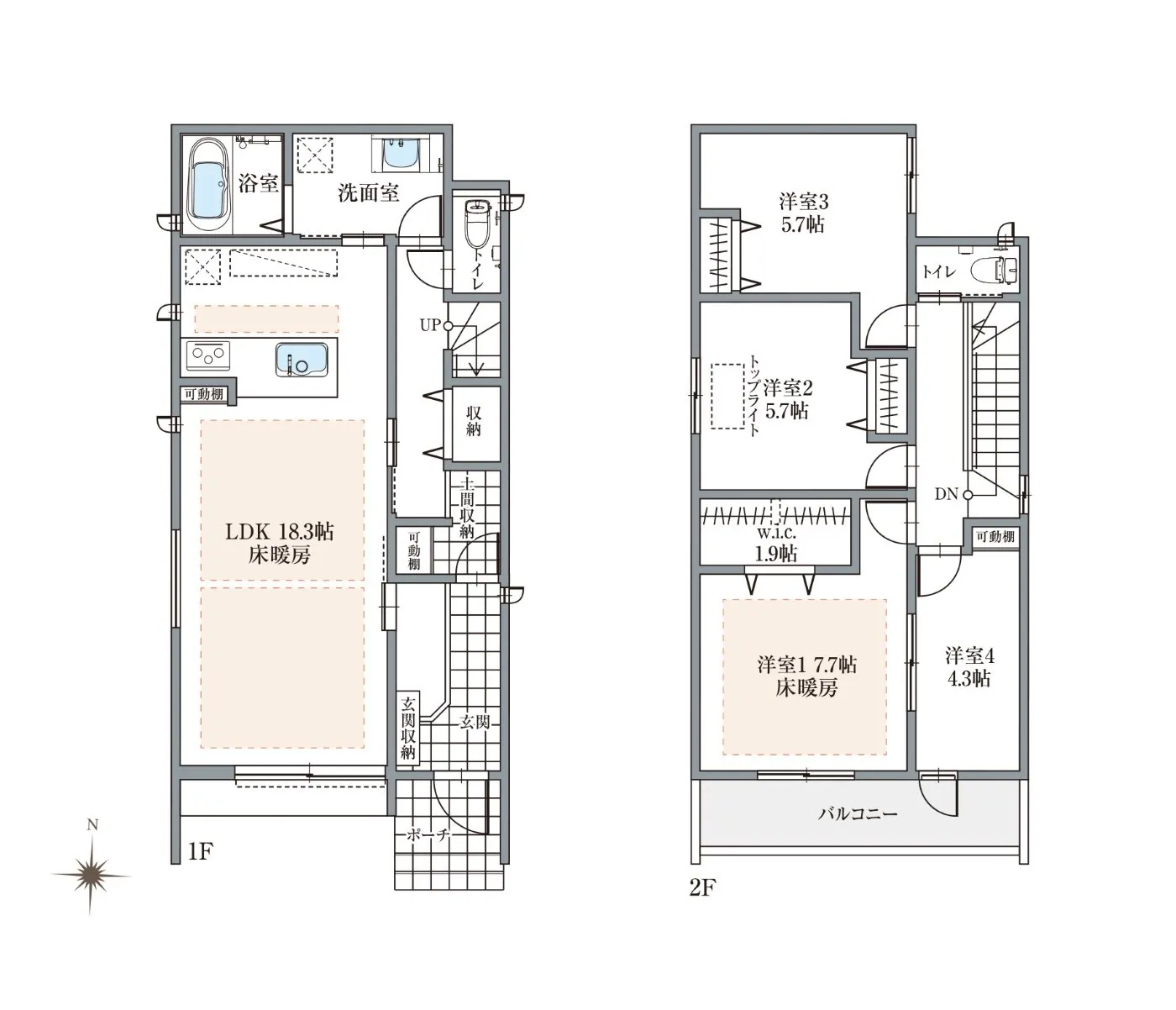 No.5 間取り図