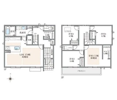 No.4 間取り図