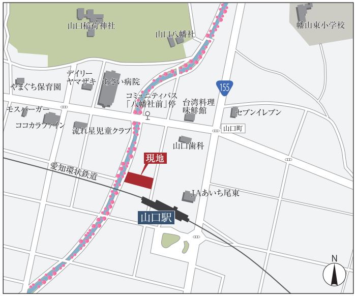 G-STYLE瀬戸山口駅前-エキチカプロジェクト- 現地案内図2