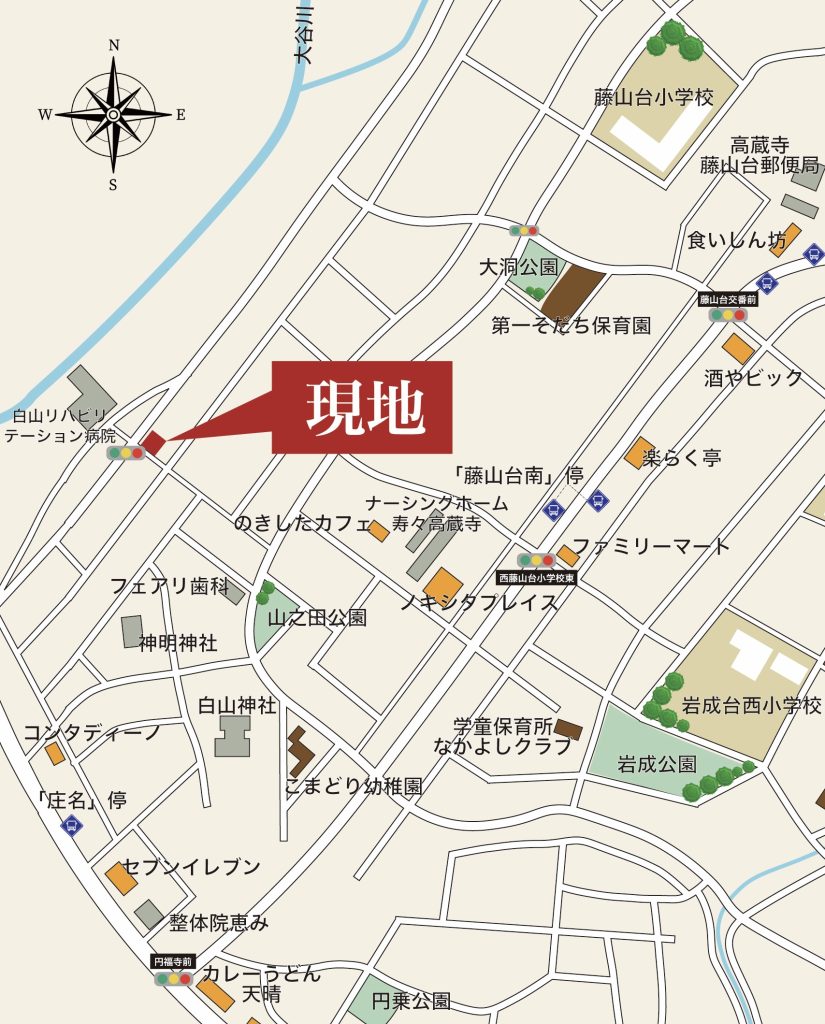 G-STYLE春日井藤山台 現地案内図2