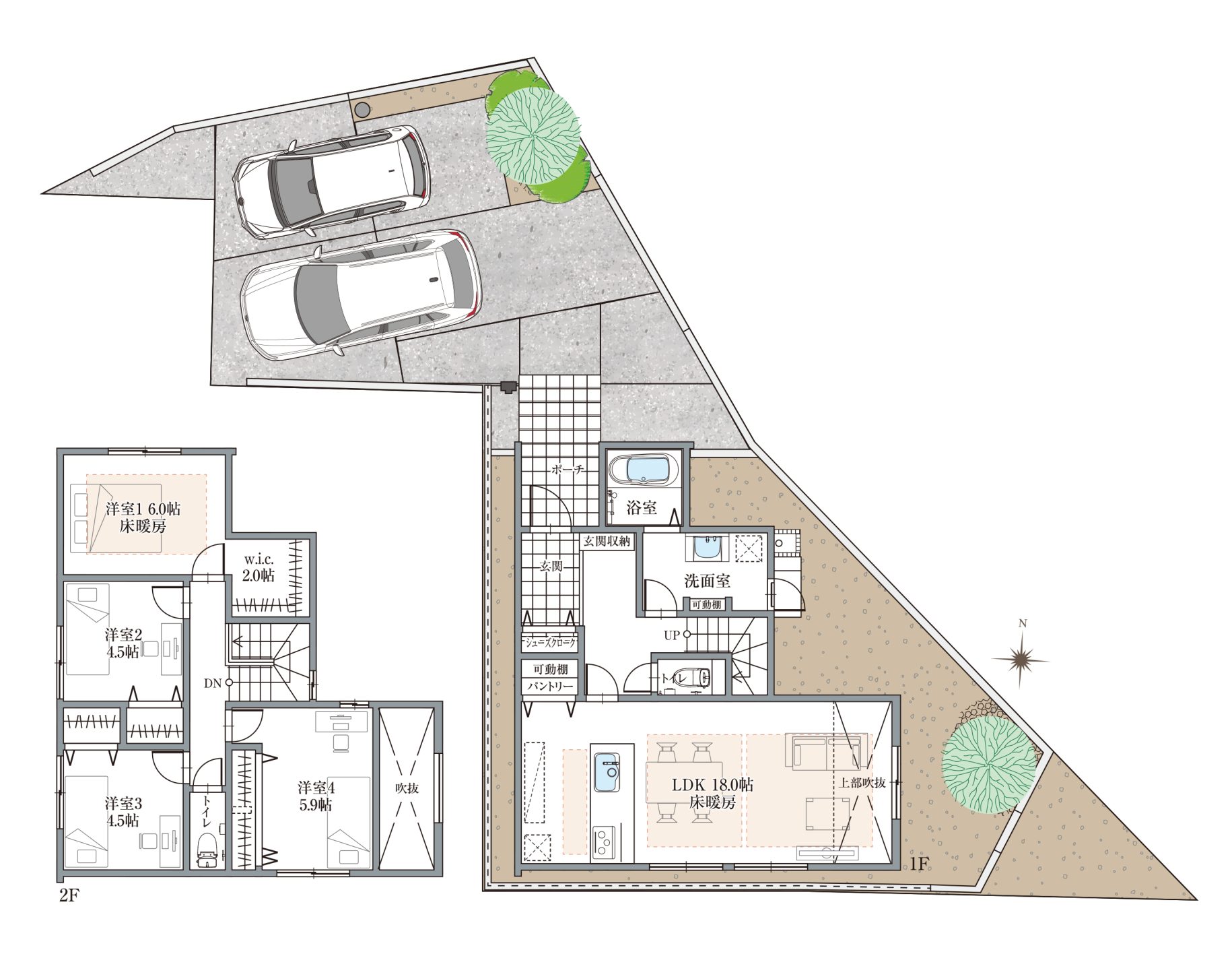 間取り図（拡大）
