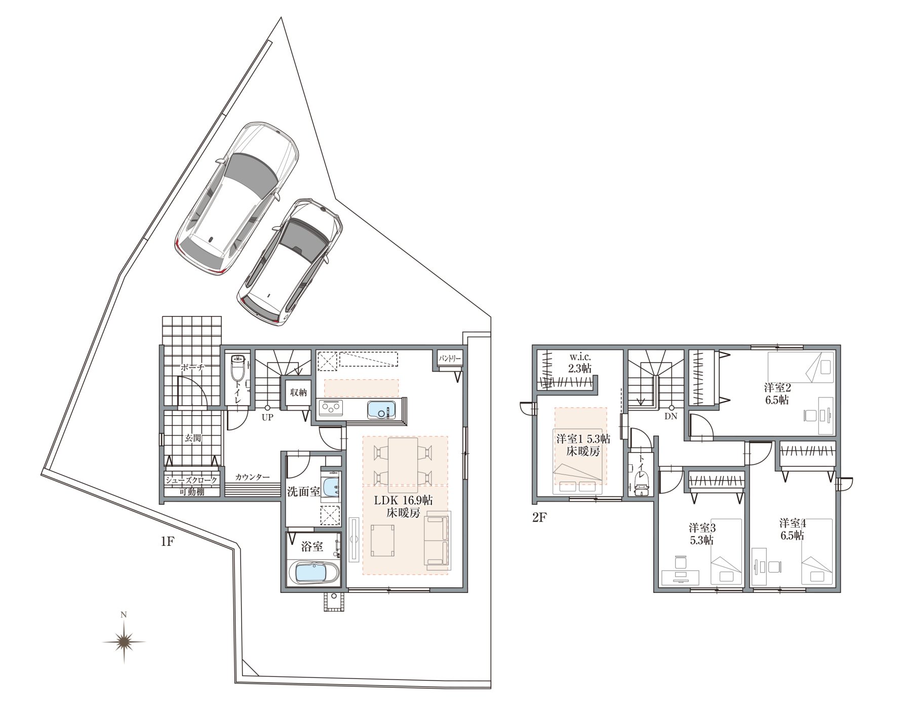 間取り図（拡大）
