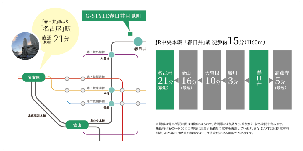 G-STYLE 春日井月見町 現地案内図3