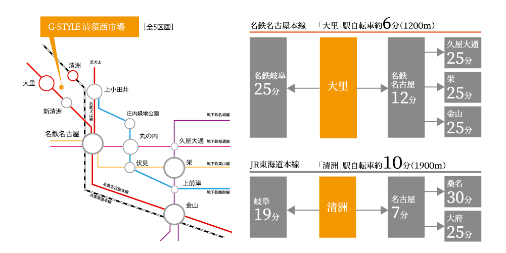 G-STYLE清須西市場 現地案内図2