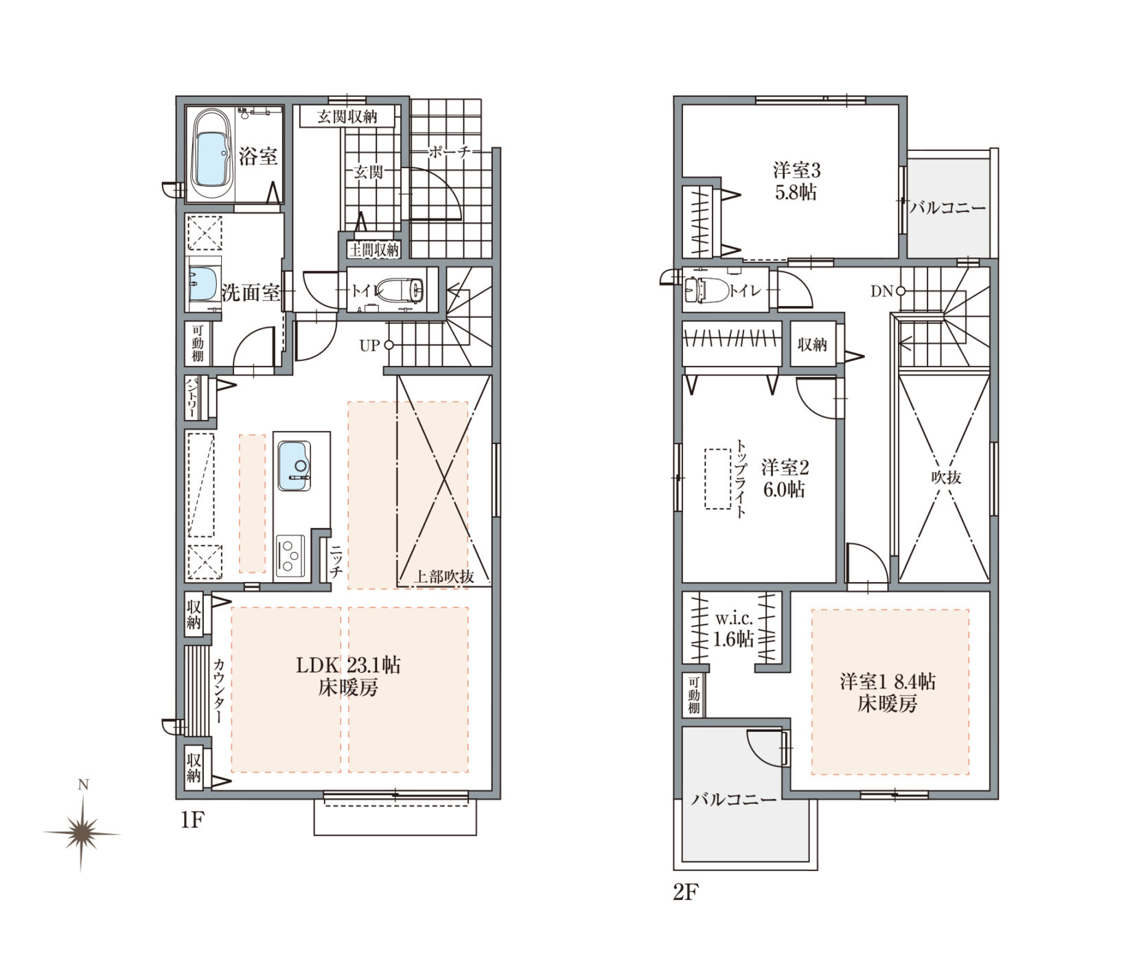 間取り図（拡大）