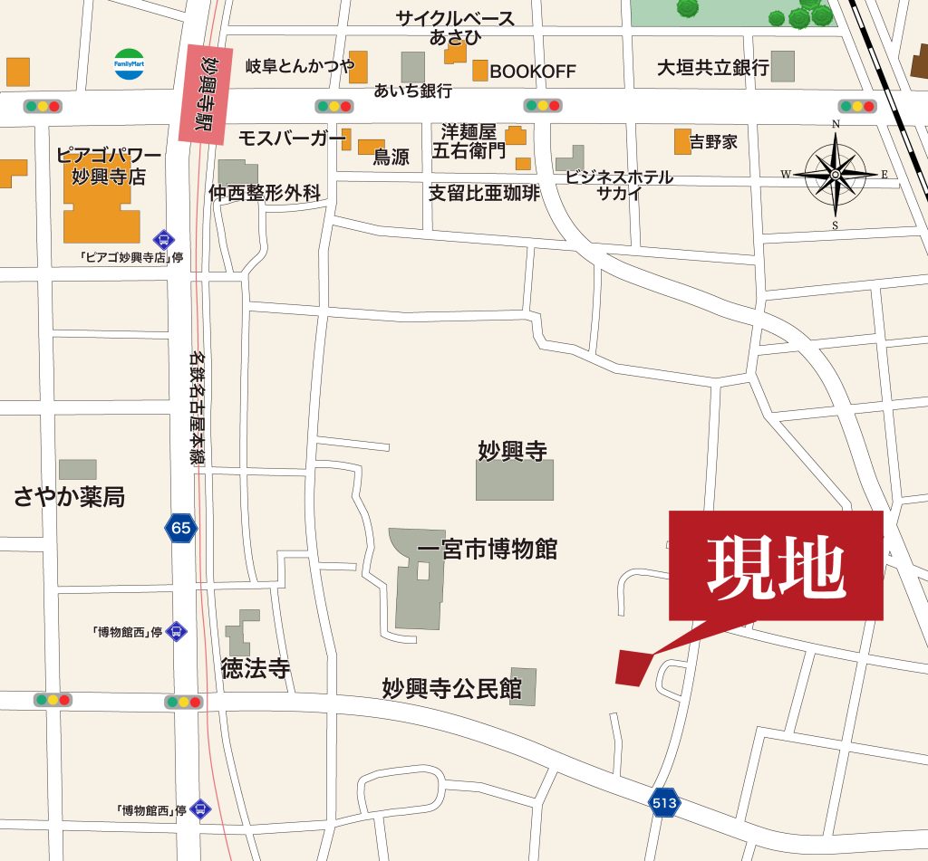 G-STYLE妙興寺駅南 Ⅱ 現地案内図2