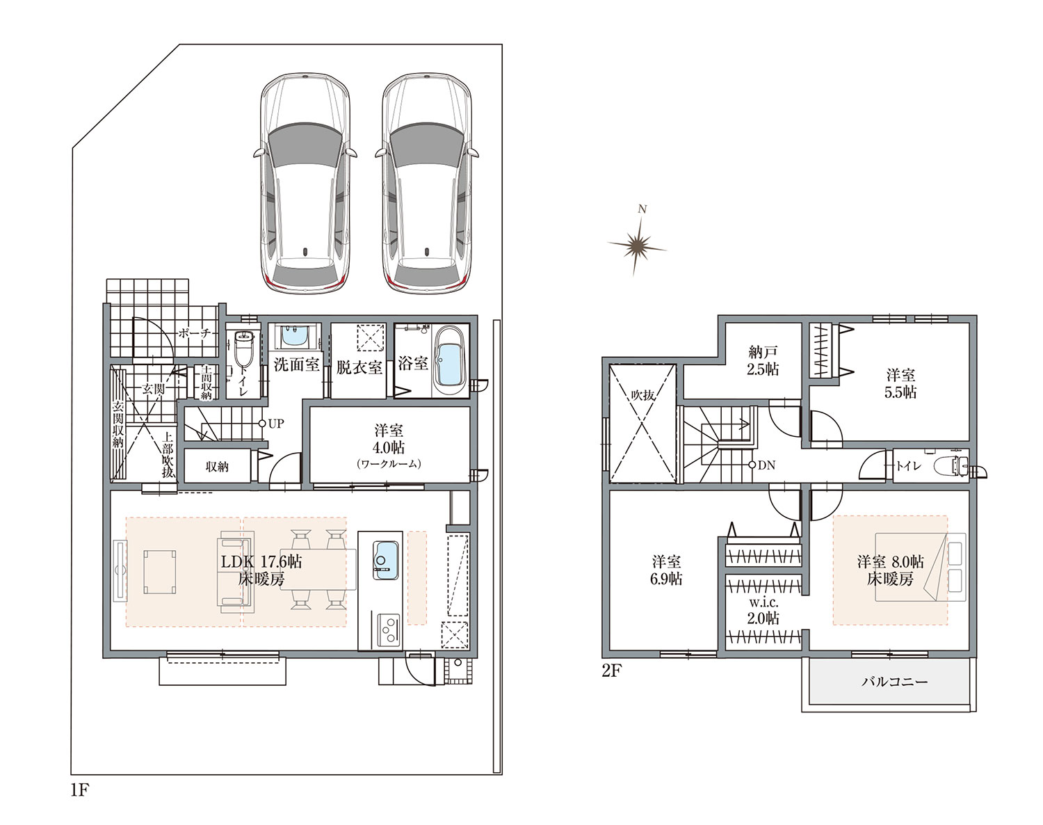 土橋駅西間取りNO.1