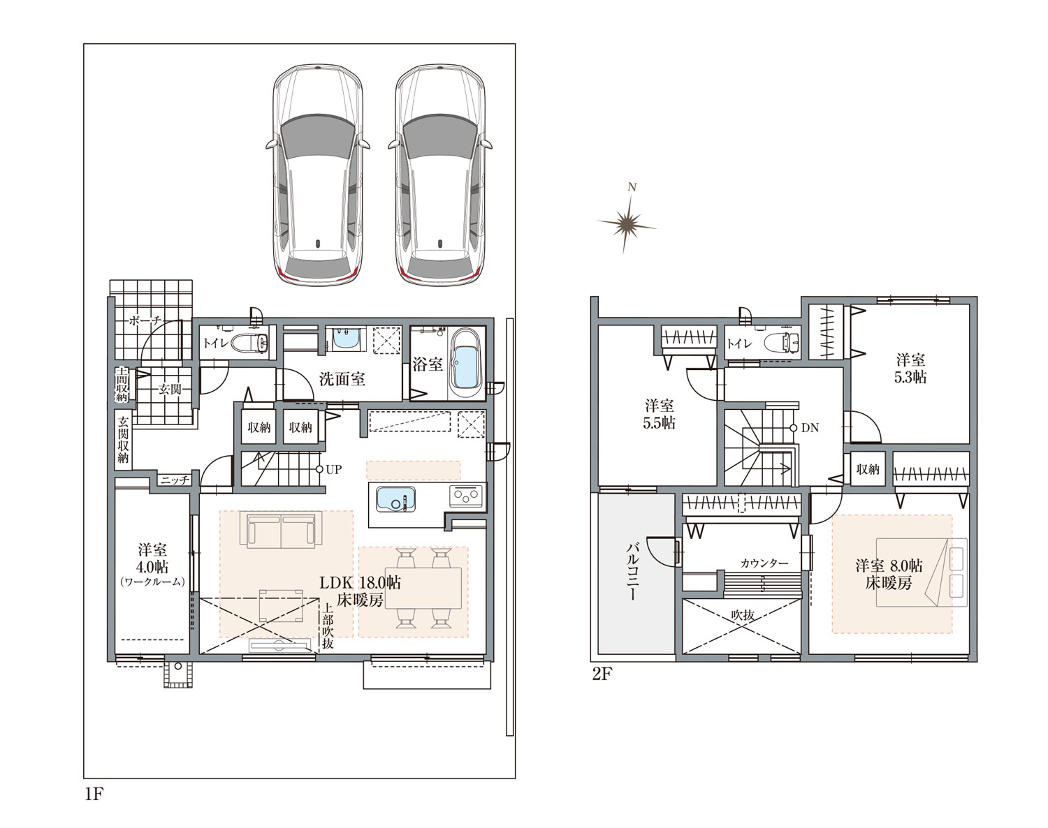 土橋駅西間取りNO.2