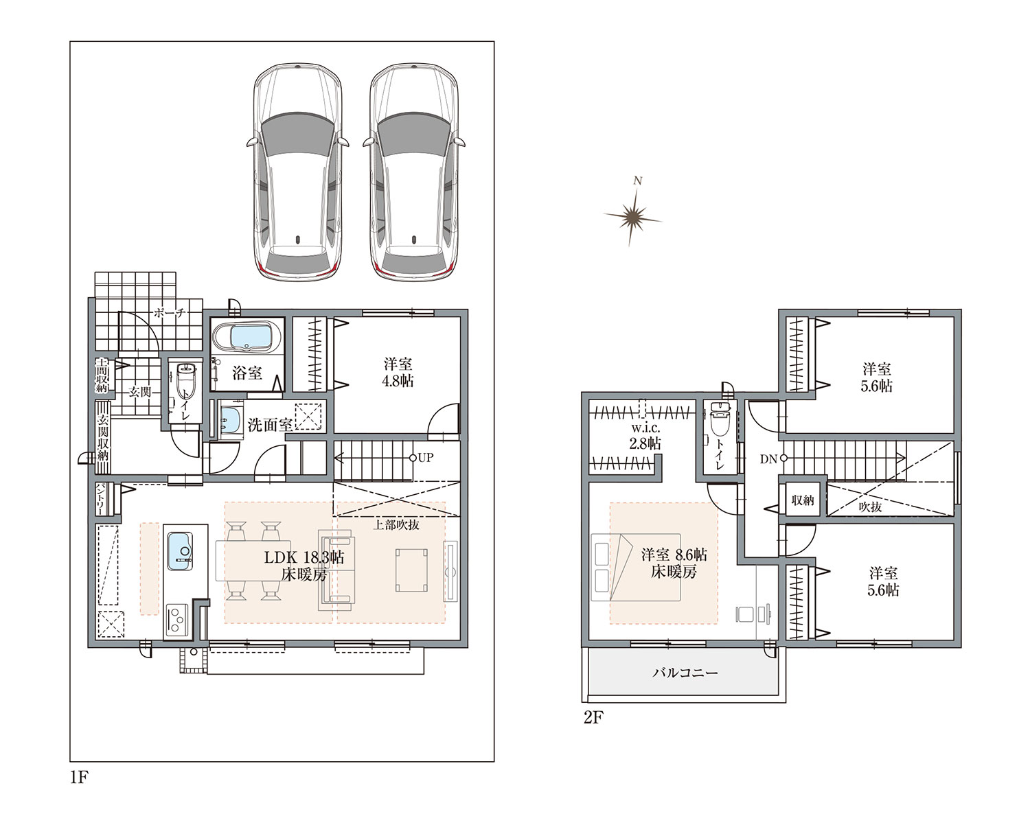 土橋駅西間取りNO.3